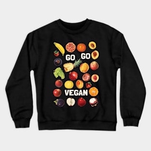 Go Go Vegan 100% Nature Crewneck Sweatshirt